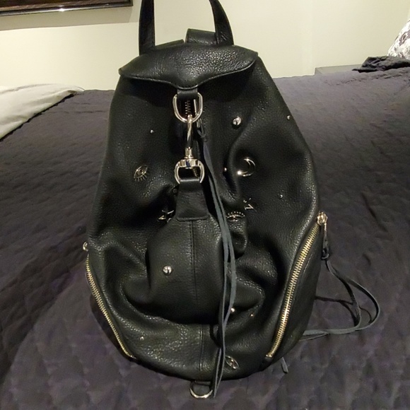 rebecca minkoff julian backpack with charms